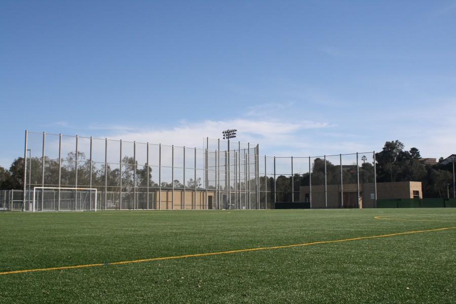 The brand new softball and baseball fields will be ready for the upcoming season.