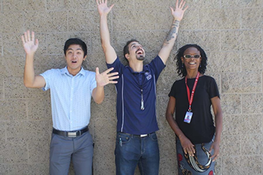 C High welcomes New Teachers Justin Nguyen, Brandon Tarrac, and Sabina Adjibolosoo.