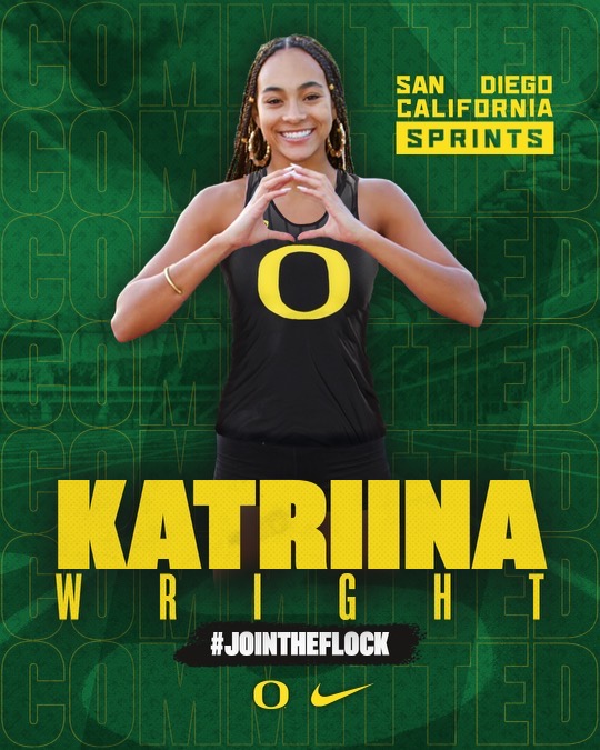 Wright Sprints To Success; Headed to Oregon