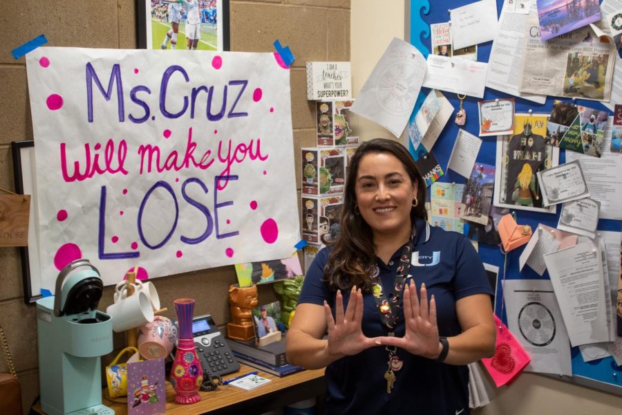 Cruz is the first Special Education eacher at UC High to be voted teacher of the year.