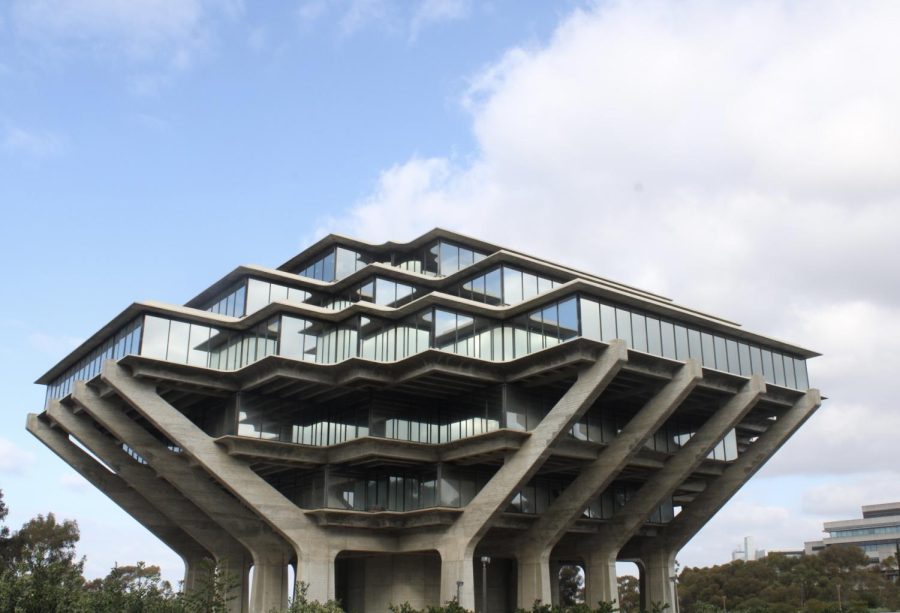 Geisel Library on the University of California, San Diego campus.