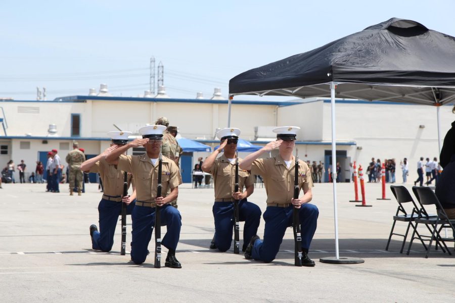 UC+Highs+JROTC+Brings+Centurion+Spirit+to+Annual+Drill+Meet