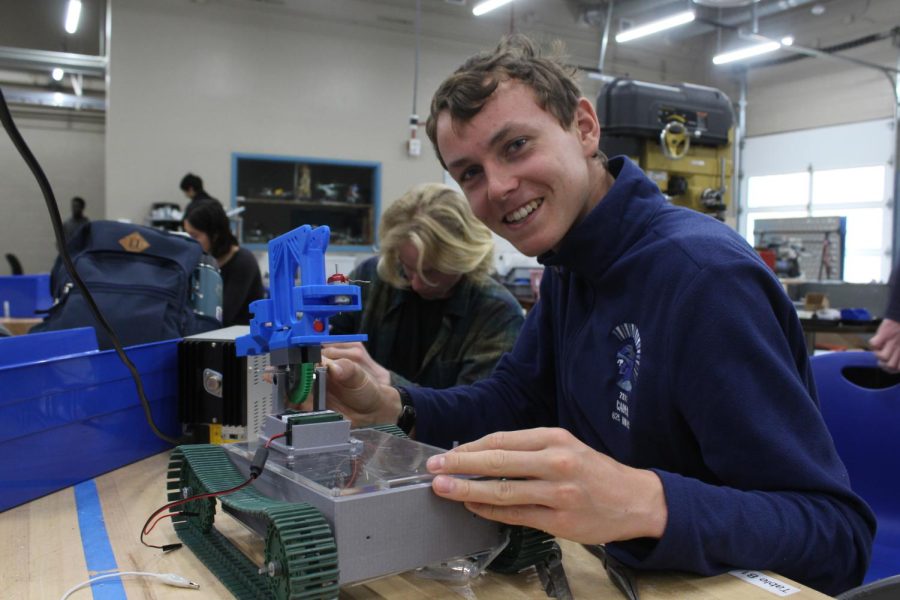 Engineering Students Finalize Their NERF Launcher Designs