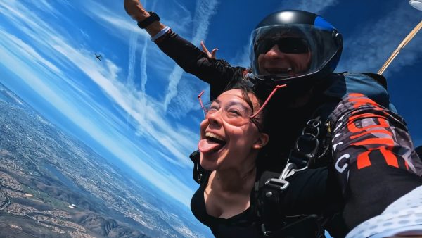 Ms. Hilton Goes Skydiving!