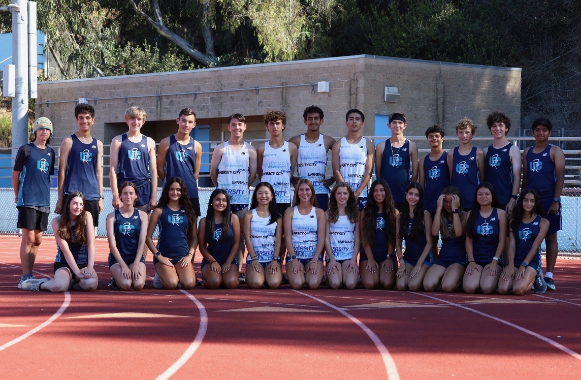 UCHigh Cross Country on the UC Track