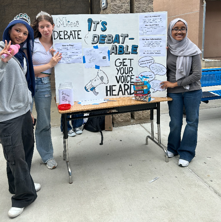It’s Debatable Debate Club at Club Rush.