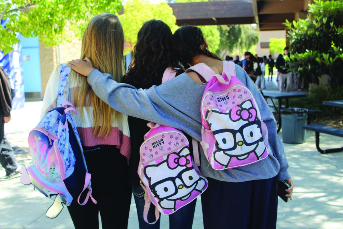 Seniors Choose Childish Backpacks